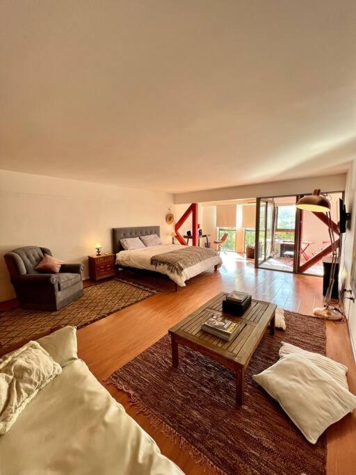 Acogedor Loft En El Corazon De Barrio Yungay Apartamento Santiago