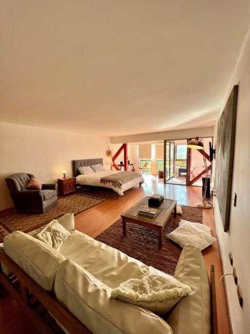 Acogedor Loft En El Corazon De Barrio Yungay Apartamento Santiago